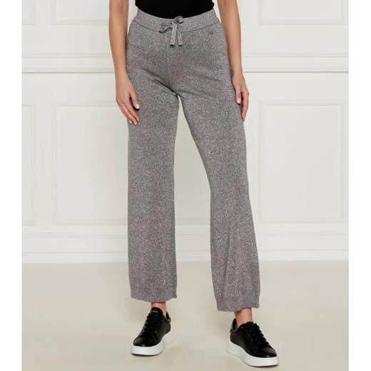 Joop! Wełniane spodnie dzianinowe 58 | flare fit ze sklepu Gomez Fashion Store w kategorii Spodnie damskie - zdjęcie 184519458