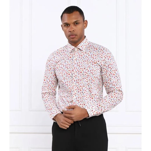 HUGO Koszula Kenno | Slim Fit | easy iron 40 okazja Gomez Fashion Store