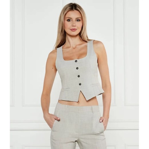 Marella Kamizelka Indio | Cropped Fit ze sklepu Gomez Fashion Store w kategorii Kamizelki damskie - zdjęcie 184519538