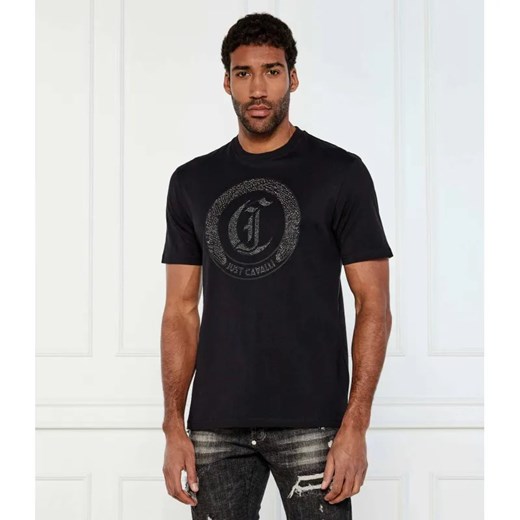 Just Cavalli T-shirt | Regular Fit ze sklepu Gomez Fashion Store w kategorii T-shirty męskie - zdjęcie 184519569