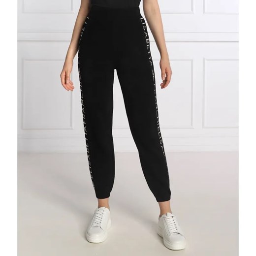 Elisabetta Franchi Spodnie | Regular Fit | z dodatkiem wełny ze sklepu Gomez Fashion Store w kategorii Spodnie damskie - zdjęcie 184519588