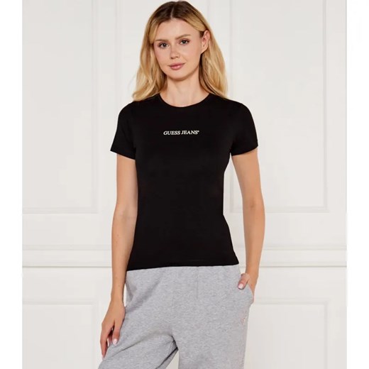 Guess Jeans T-shirt | Slim Fit ze sklepu Gomez Fashion Store w kategorii Bluzki damskie - zdjęcie 184519637