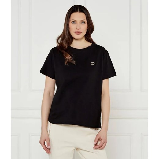 TWINSET T-shirt | Regular Fit ze sklepu Gomez Fashion Store w kategorii Bluzki damskie - zdjęcie 184519686