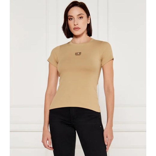 Guess Jeans T-shirt | Slim Fit ze sklepu Gomez Fashion Store w kategorii Bluzki damskie - zdjęcie 184519687