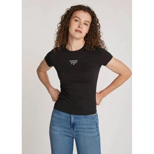 Tommy Jeans T-shirt | Slim Fit ze sklepu Gomez Fashion Store w kategorii Bluzki damskie - zdjęcie 184519705