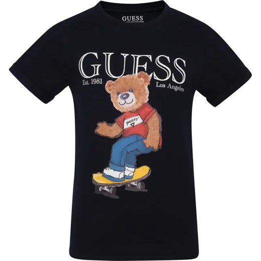 Guess T-shirt | Regular Fit ze sklepu Gomez Fashion Store w kategorii T-shirty chłopięce - zdjęcie 184519747