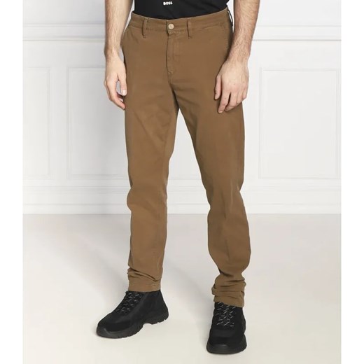 BOSS ORANGE Spodnie chino Schino Taber | Tapered fit ze sklepu Gomez Fashion Store w kategorii Spodnie męskie - zdjęcie 184519756