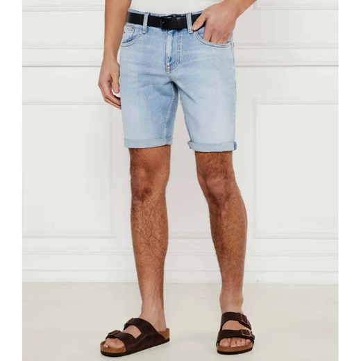 Tommy Jeans Jeansowe szorty Scanton | Slim Fit ze sklepu Gomez Fashion Store w kategorii Spodenki męskie - zdjęcie 184519817