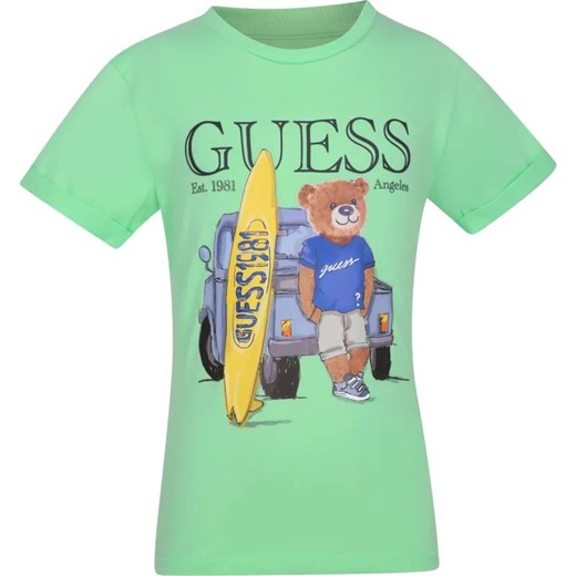 Guess T-shirt | Regular Fit ze sklepu Gomez Fashion Store w kategorii T-shirty chłopięce - zdjęcie 184519857