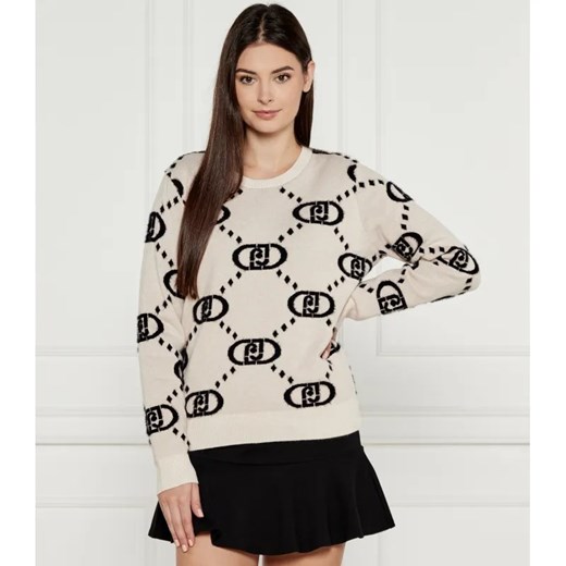 Liu Jo Sport Sweter | Regular Fit ze sklepu Gomez Fashion Store w kategorii Swetry damskie - zdjęcie 184519869