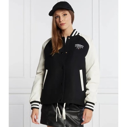 Tommy Jeans Kurtka | Regular Fit | z dodatkiem wełny ze sklepu Gomez Fashion Store w kategorii Kurtki damskie - zdjęcie 184519889