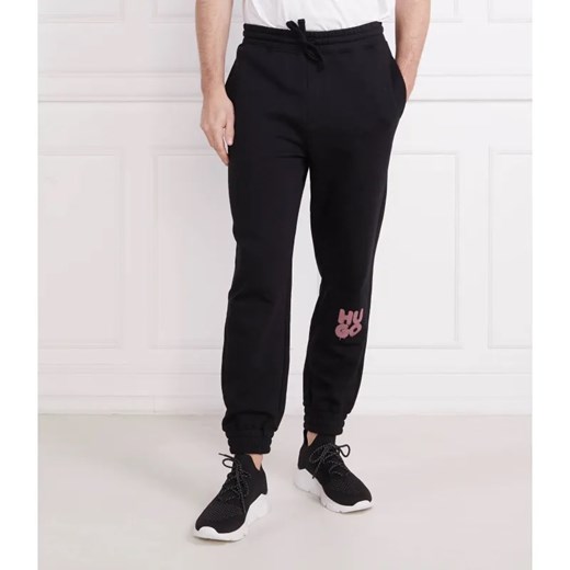 HUGO Spodnie dresowe Dajama | Regular Fit ze sklepu Gomez Fashion Store w kategorii Spodnie męskie - zdjęcie 184519927