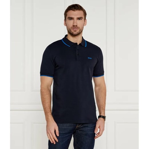 BOSS BLACK Polo Parlay 190 | Regular Fit | pique ze sklepu Gomez Fashion Store w kategorii T-shirty męskie - zdjęcie 184519947