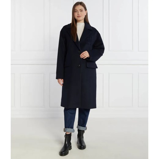 Tommy Hilfiger Płaszcz | z dodatkiem wełny ze sklepu Gomez Fashion Store w kategorii Płaszcze damskie - zdjęcie 184520018
