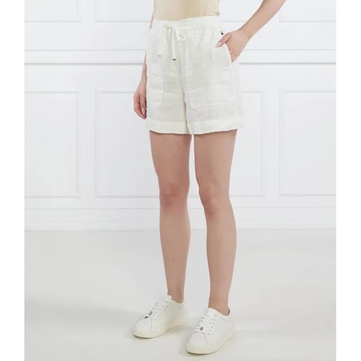 Tommy Hilfiger Lniane szorty | Regular Fit ze sklepu Gomez Fashion Store w kategorii Szorty - zdjęcie 184520019