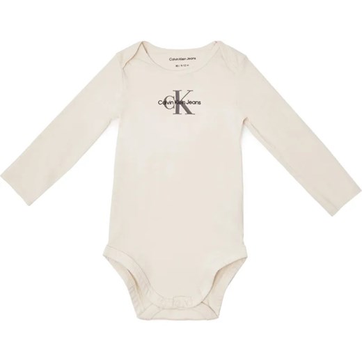 Calvin Klein Jeans Body | Regular Fit ze sklepu Gomez Fashion Store w kategorii Body niemowlęce - zdjęcie 184520055