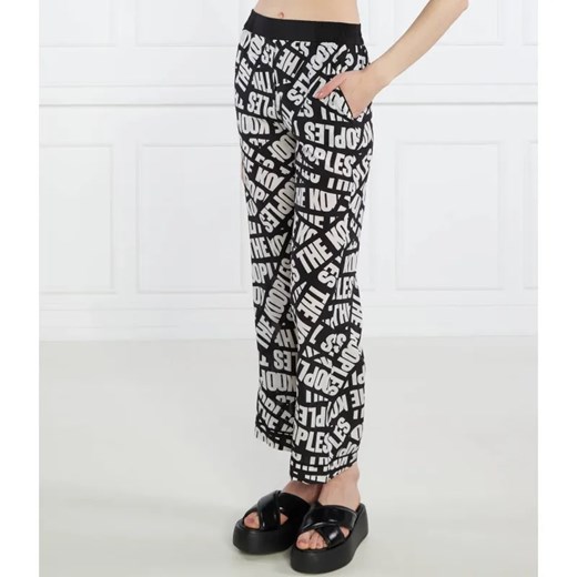The Kooples Jedwabne spodnie | Straight fit ze sklepu Gomez Fashion Store w kategorii Spodnie damskie - zdjęcie 184520107
