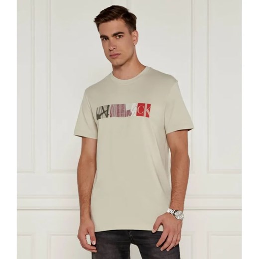 Calvin Klein Jeans T-shirt CITY BLOCK | Regular Fit ze sklepu Gomez Fashion Store w kategorii T-shirty męskie - zdjęcie 184520278
