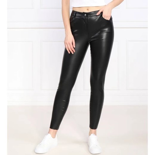 HUGO Spodnie Hisura-1 | Regular Fit ze sklepu Gomez Fashion Store w kategorii Spodnie damskie - zdjęcie 184520309