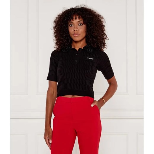 Pinko Bluzka EGYPTIAN | z dodatkiem wełny ze sklepu Gomez Fashion Store w kategorii Bluzki damskie - zdjęcie 184520388