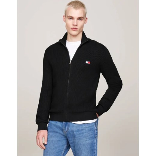 Tommy Jeans Sweter | Slim Fit | z dodatkiem wełny Tommy Jeans S Gomez Fashion Store okazja