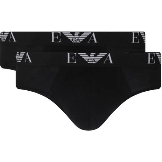 Emporio Armani Slipy 2-pack ze sklepu Gomez Fashion Store w kategorii Majtki męskie - zdjęcie 184520446