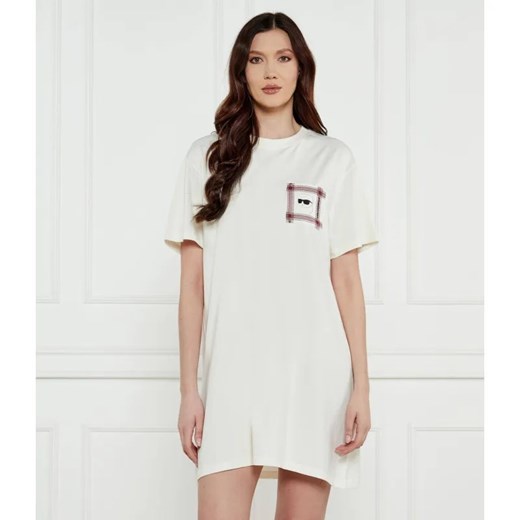 Karl Lagerfeld Koszula nocna Ikon | Loose fit ze sklepu Gomez Fashion Store w kategorii Koszule nocne - zdjęcie 184520477