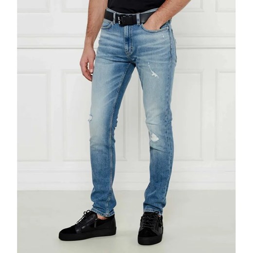 HUGO Jeansy 734 | Extra slim fit ze sklepu Gomez Fashion Store w kategorii Jeansy męskie - zdjęcie 184520536
