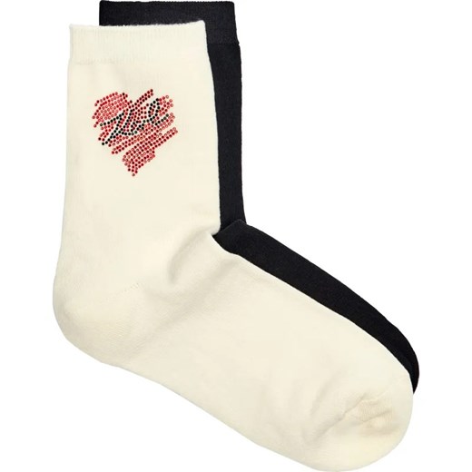 Karl Lagerfeld Skarpety 2-pack K/Heart ze sklepu Gomez Fashion Store w kategorii Skarpetki damskie - zdjęcie 184520577