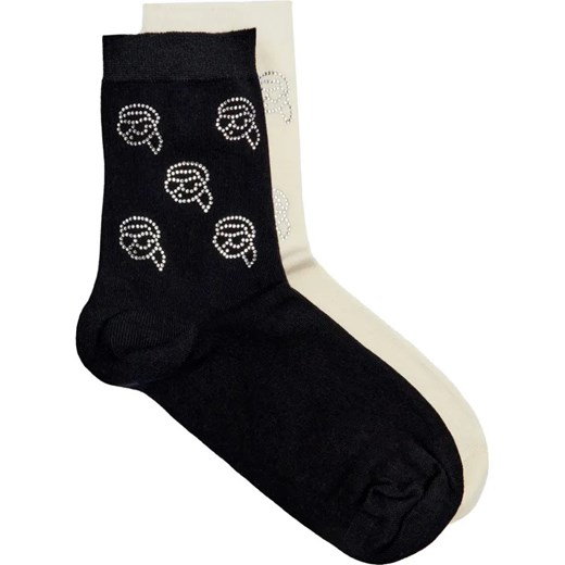 Karl Lagerfeld Skarpety 2-pack Ikon ze sklepu Gomez Fashion Store w kategorii Skarpetki damskie - zdjęcie 184520596