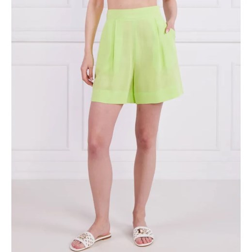Liu Jo Szorty | Regular Fit | z dodatkiem lnu ze sklepu Gomez Fashion Store w kategorii Szorty - zdjęcie 184520636