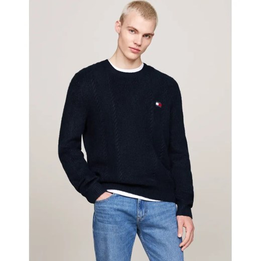 Tommy Jeans Sweter | Slim Fit Tommy Jeans S wyprzedaż Gomez Fashion Store