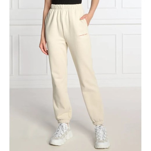 Calvin Klein Jeans Spodnie dresowe | Regular Fit L okazja Gomez Fashion Store