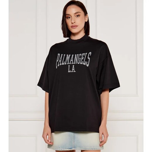 Palm Angels T-shirt | Loose fit ze sklepu Gomez Fashion Store w kategorii Bluzki damskie - zdjęcie 184520739
