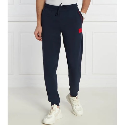 Hugo Bodywear Spodnie dresowe Patch Pant | Relaxed fit ze sklepu Gomez Fashion Store w kategorii Spodnie męskie - zdjęcie 184520746