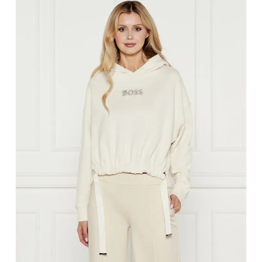 BOSS ORANGE Bluza C_Eblousa | Cropped Fit ze sklepu Gomez Fashion Store w kategorii Bluzy damskie - zdjęcie 184520789