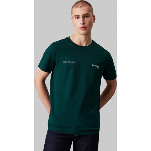 Calvin Klein Jeans T-shirt | Loose fit ze sklepu Gomez Fashion Store w kategorii T-shirty męskie - zdjęcie 184520809