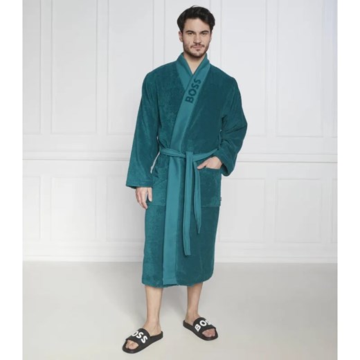 BOSS BLACK Szlafrok PLAIN | Relaxed fit ze sklepu Gomez Fashion Store w kategorii Szlafroki męskie - zdjęcie 184520888
