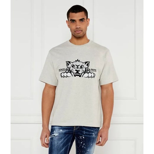 Kenzo T-shirt HAPPY TIGER | Oversize fit ze sklepu Gomez Fashion Store w kategorii T-shirty męskie - zdjęcie 184520899