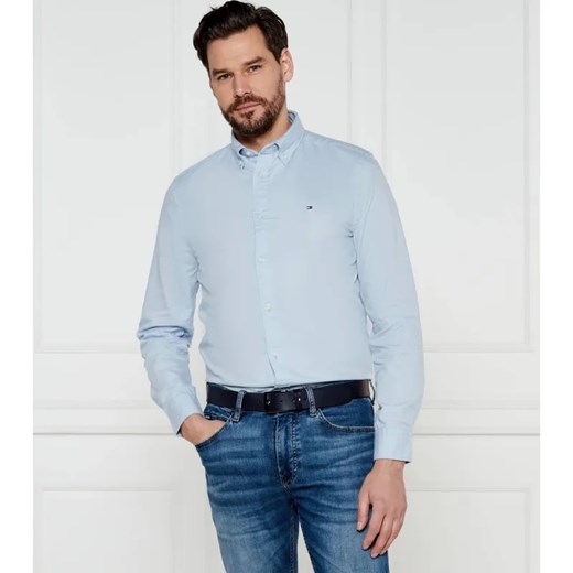 Tommy Hilfiger Koszula FLEX DOBBY | Slim Fit ze sklepu Gomez Fashion Store w kategorii Koszule męskie - zdjęcie 184521007