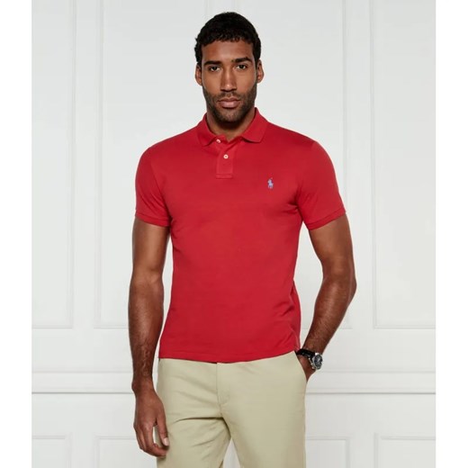 POLO RALPH LAUREN Polo | Slim Fit | pique ze sklepu Gomez Fashion Store w kategorii T-shirty męskie - zdjęcie 184521038