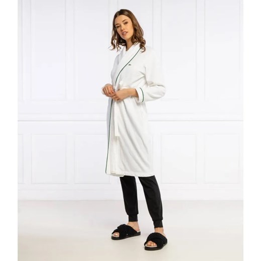 Lacoste HOME Szlafrok | Regular Fit | pique ze sklepu Gomez Fashion Store w kategorii Szlafroki damskie - zdjęcie 184521067