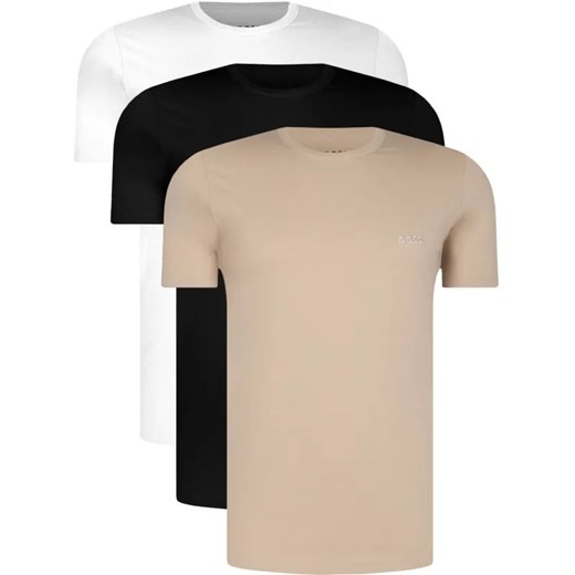 BOSS BLACK T-shirt 3-pack RN Classic | Regular Fit ze sklepu Gomez Fashion Store w kategorii T-shirty męskie - zdjęcie 184521116
