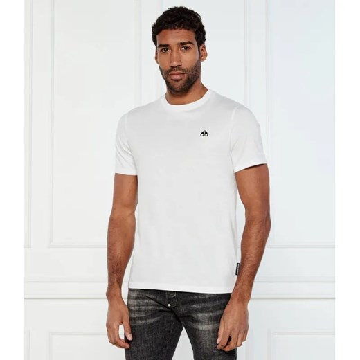 Moose Knuckles T-shirt | Regular Fit ze sklepu Gomez Fashion Store w kategorii T-shirty męskie - zdjęcie 184521137