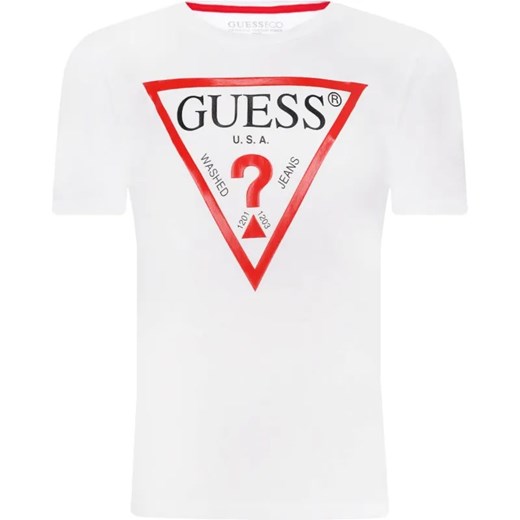 Guess T-shirt | Regular Fit ze sklepu Gomez Fashion Store w kategorii T-shirty chłopięce - zdjęcie 184521148