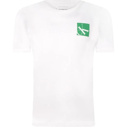 Calvin Klein Jeans T-shirt | Regular Fit ze sklepu Gomez Fashion Store w kategorii T-shirty chłopięce - zdjęcie 184521156