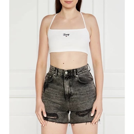 Tommy Jeans Top | Cropped Fit ze sklepu Gomez Fashion Store w kategorii Bluzki damskie - zdjęcie 184521185