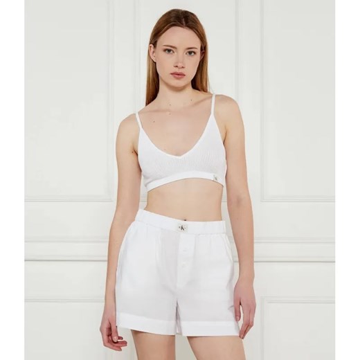 Calvin Klein Jeans Top | Slim Fit ze sklepu Gomez Fashion Store w kategorii Bluzki damskie - zdjęcie 184521207