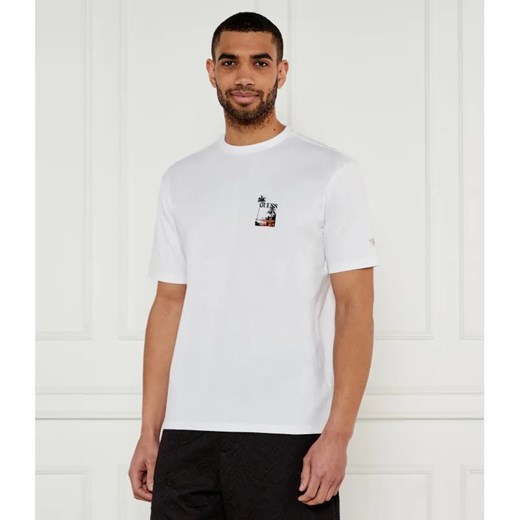 Guess Underwear  T-shirt SUNSET | Regular Fit ze sklepu Gomez Fashion Store w kategorii T-shirty męskie - zdjęcie 184521229