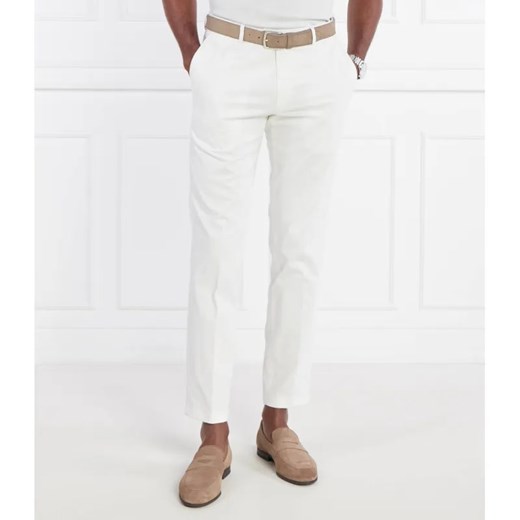 Oscar Jacobson Spodnie chino Denz | Slim Fit ze sklepu Gomez Fashion Store w kategorii Spodnie męskie - zdjęcie 184521247